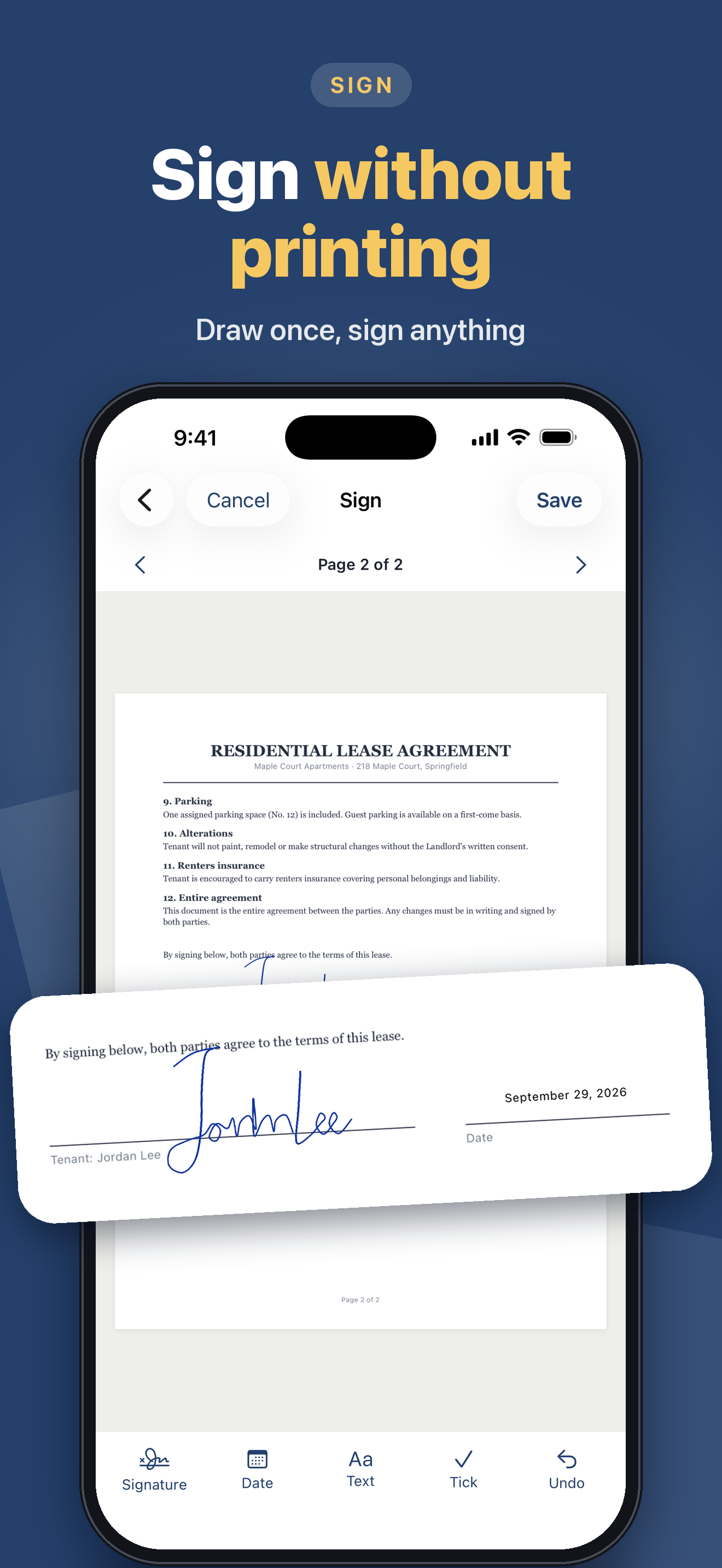 PlainPDF: Scanner & PDF Editor screenshot 4